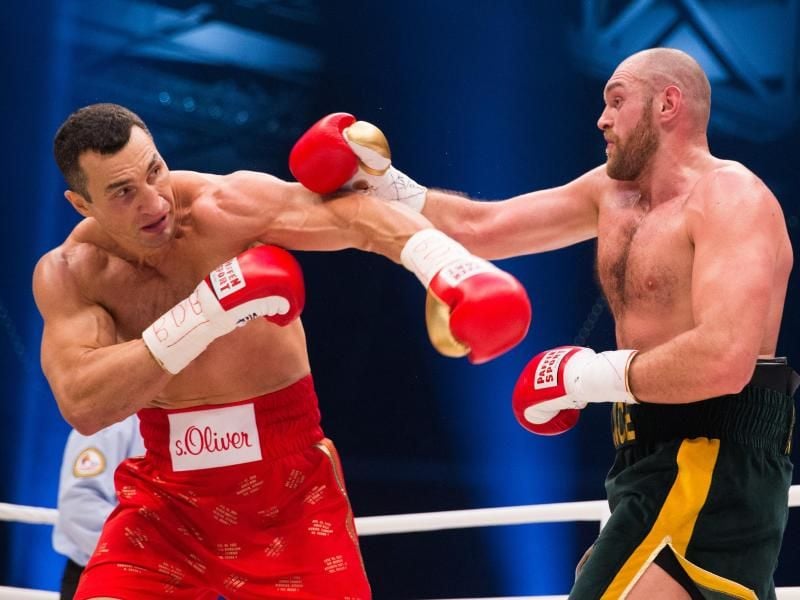 Der Kampf zwischen Wladimir Klitschko und Tyson Fury wurde verschoben. Foto: Rolf Vennenbernd