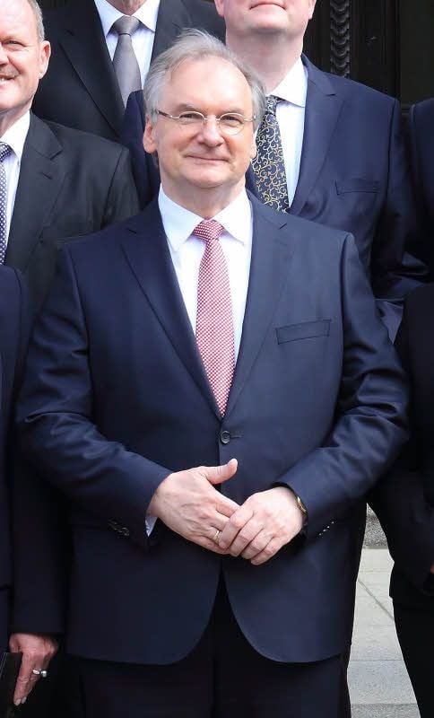 Der alte und neue Ministerpräsident Reiner Haseloff.