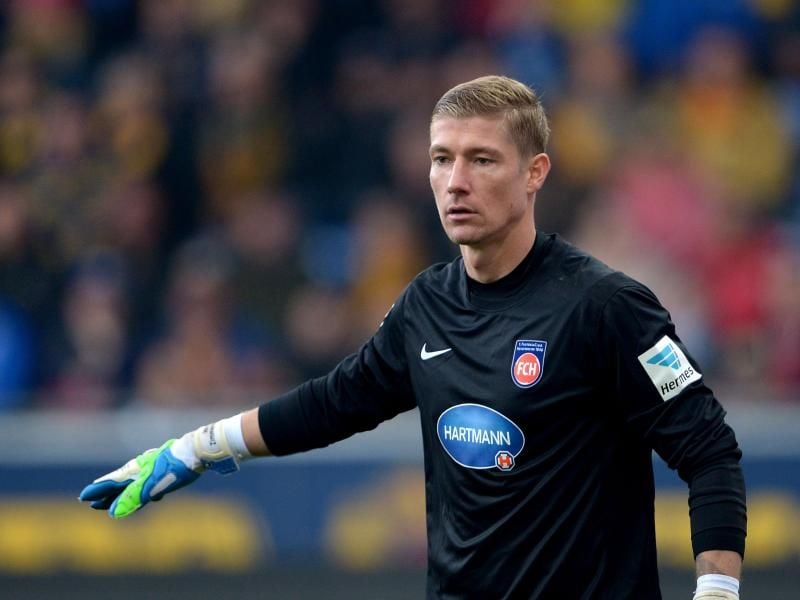 Torwart Jan Zimmermann wechselt von Heidenheim zur TSV 1860 MÜnchen. Foto: Peter Steffen