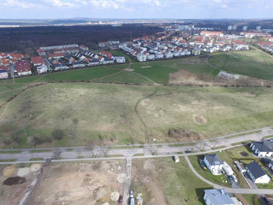 Mit der Bebauung des Gebietes zwischen Scharnhorststraße und dem „Grünem Dreieck“ wird die Entwicklung von Heide-Süd abgeschlossen.