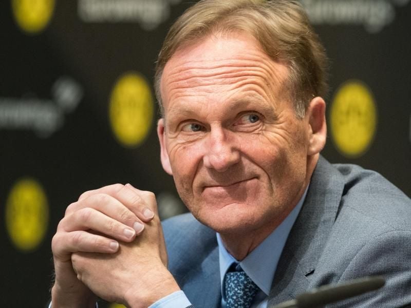 Hans-Joachim Watzke sieht mittelfristig RB Leipzig in der Champions League. Foto: Bernd Thissen