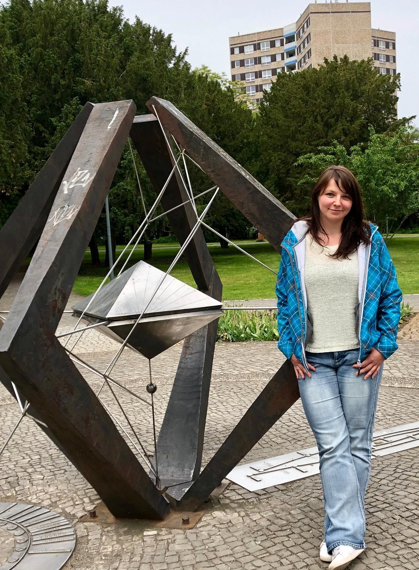 Rita Fabris im Stadtpark