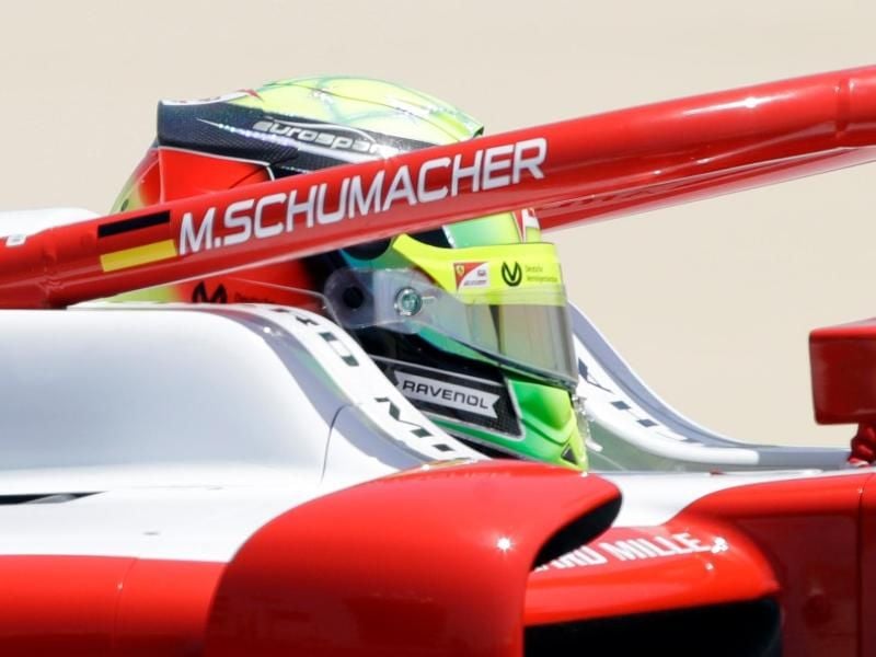 Startet in Barcelona von Platz zehn: Mick Schumacher. Foto: Luca Bruno/AP
