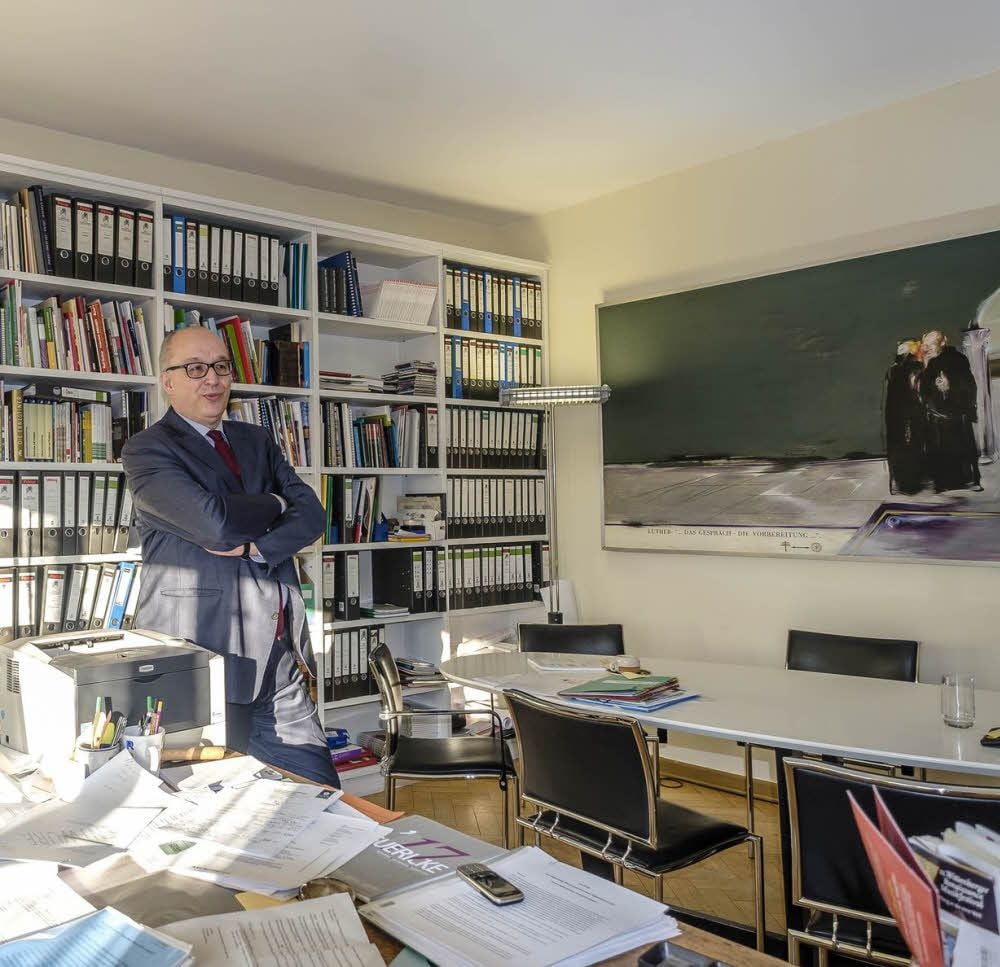 Stefan Rhein, Direktor der Stiftung Luthergedenkstätten: „Jedes Gebäude hat seine Biografie.“