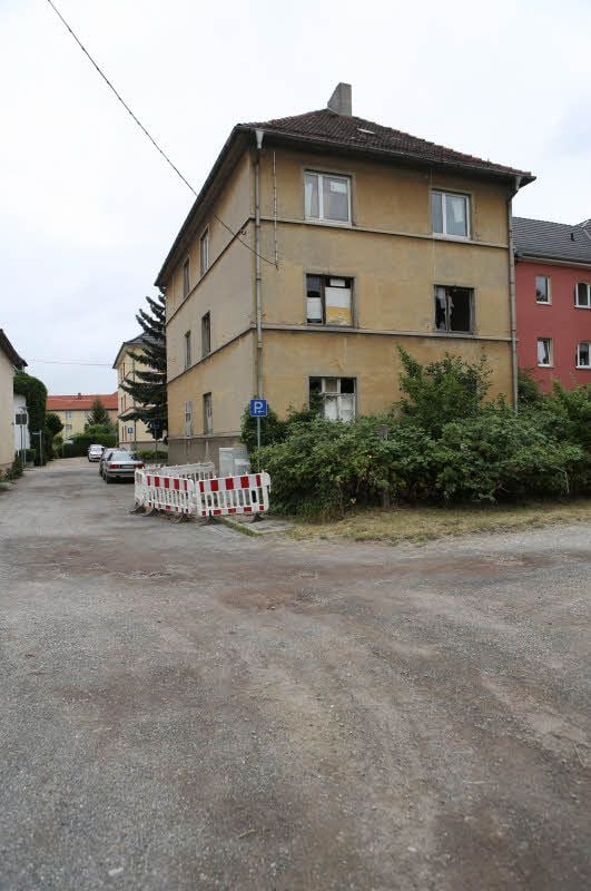 Problem-Immobilie in der Neustadt: die Geibelstraße 1.
