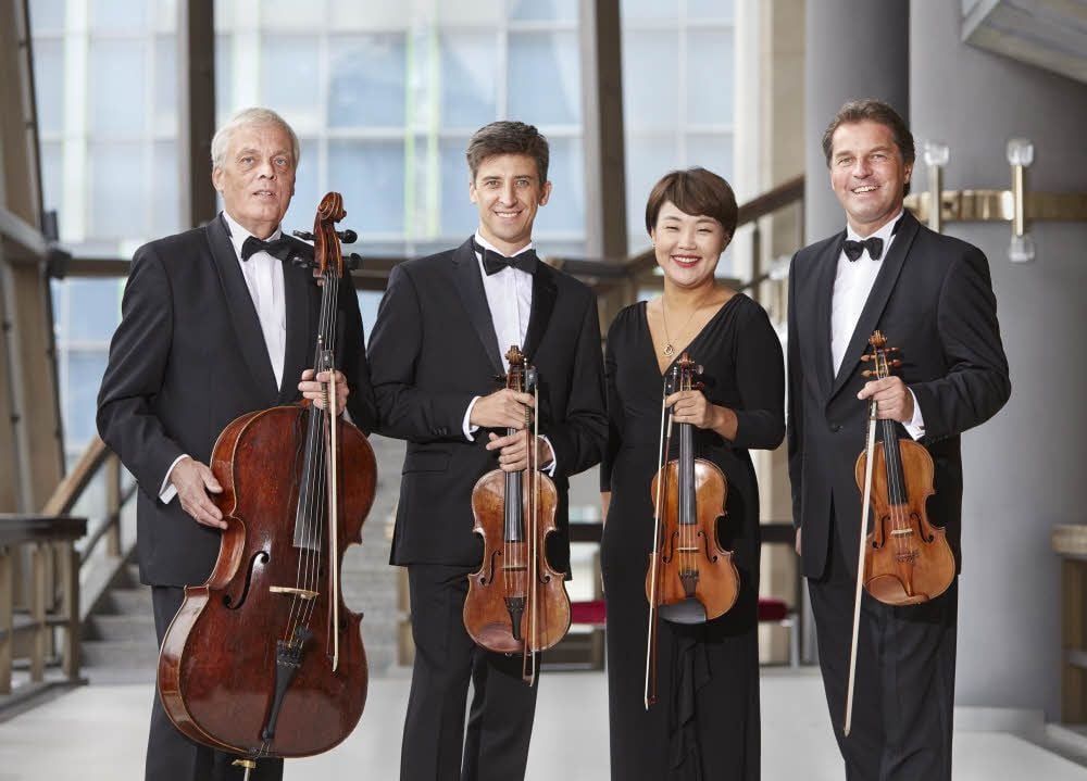 Beim Jubiläumskonzert am Sonntag spielt das Streichquartett des Gewandhauses Leipzig.
