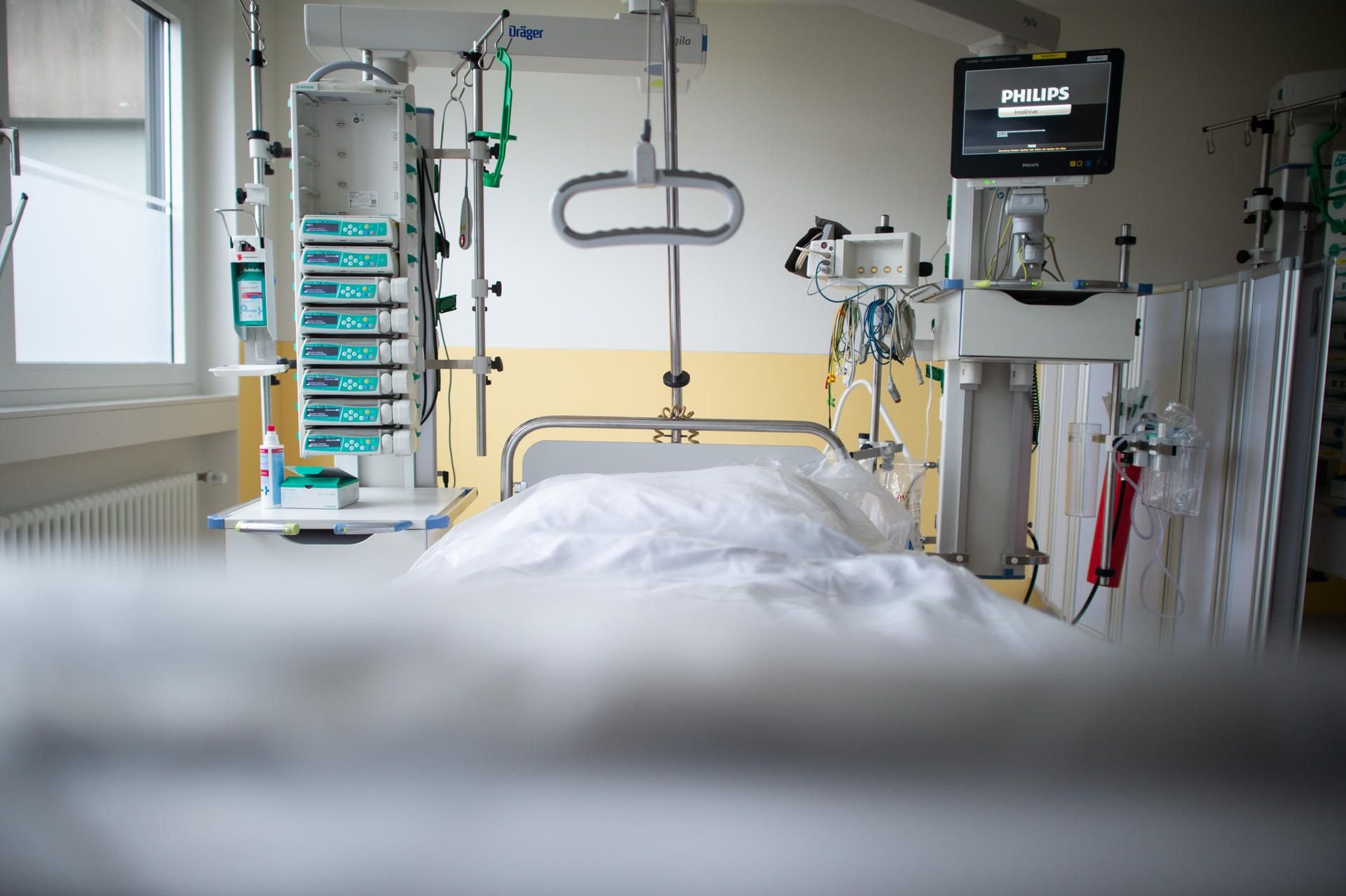 Intensivstation in einem Krankenhaus