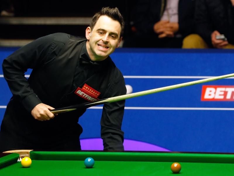 Ronnie O'Sullivan hat gegen Allister Carter verloren. Foto: Martin Rickett/PA Wire