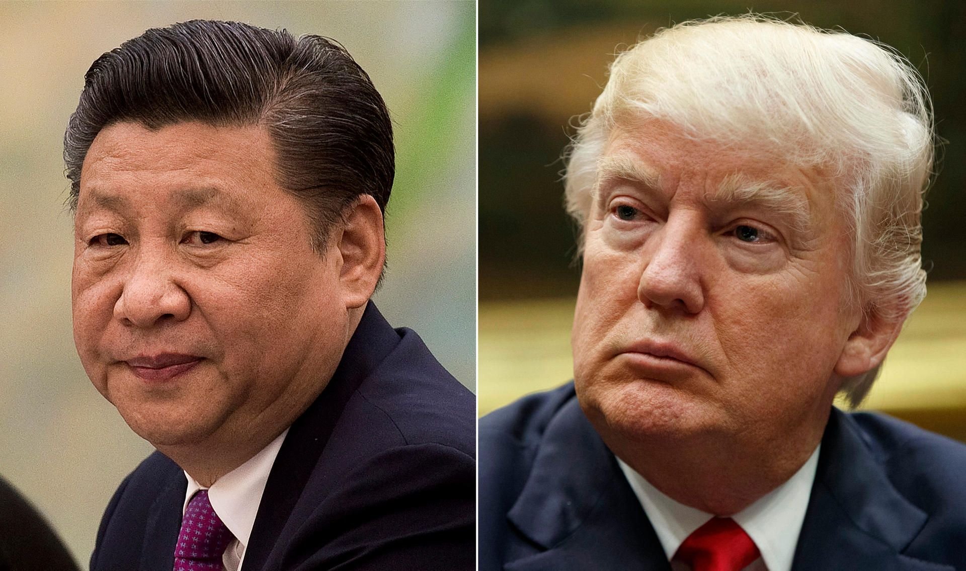 Der chinesische Präsident Xi Jinping (l.) und US-Präsident Donald Trump.