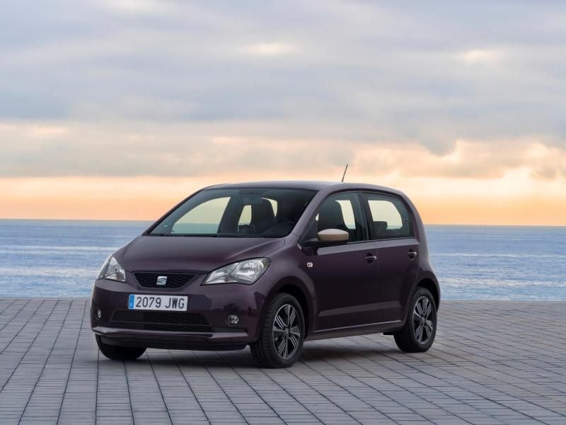 Der Seat Mii ist ein Konzernbruder von VW Up und Skoda Citigo. Foto: Seat/dpa-tmn