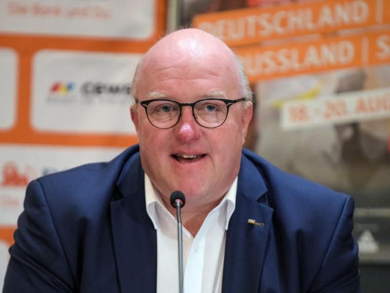 DBB-Präsident Ingo Weiss will die EM 2021 nach Deutschland holen. Foto: Axel Heimken