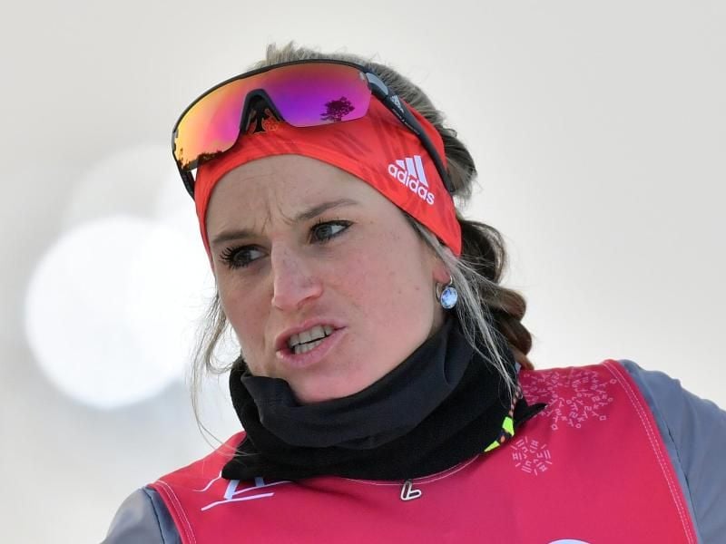 Beendet ihre Langlauf-Karriere und bekommt im Dezember ein Kind: Nicole Fessel. Foto: Hendrik Schmidt