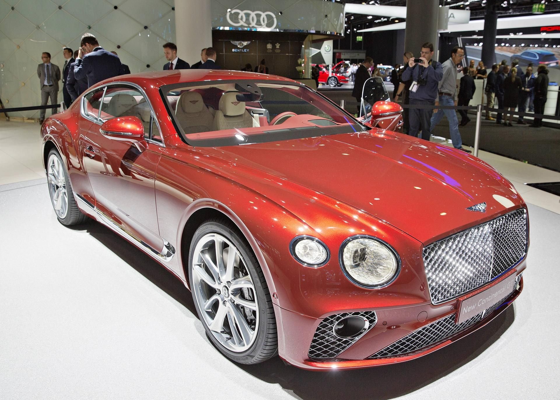 Ein Bentley New Continental. Die Karosserien werden künftig in Leipzig produziert.