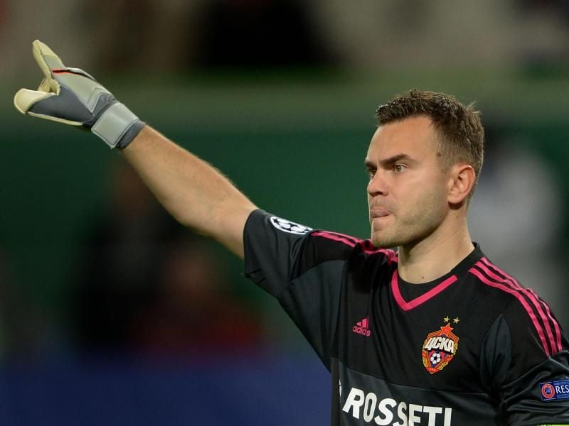 Neuer Kapitän der russischen Nationalmannschaft: Igor Akinfejew. Foto: Peter Steffen