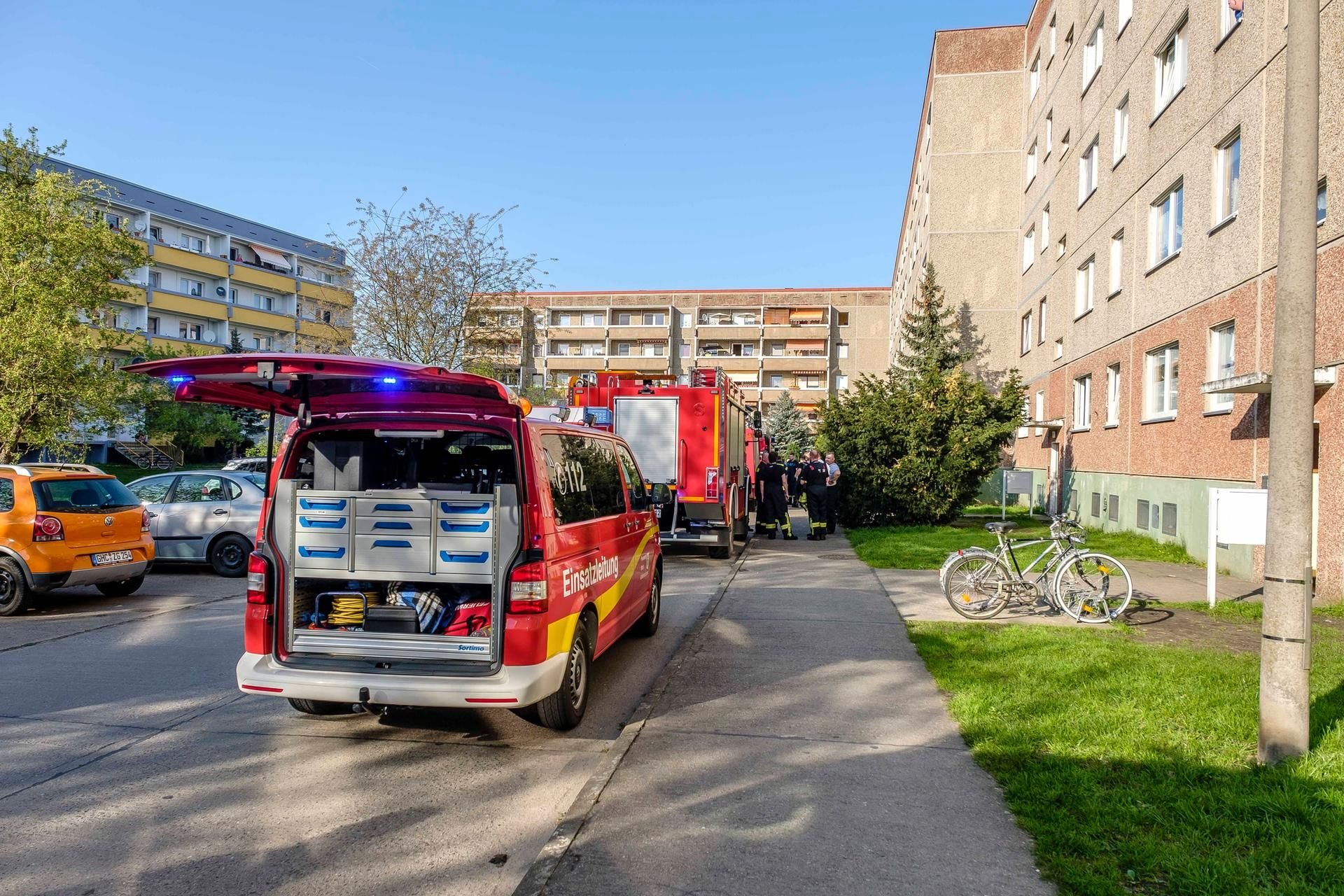 Feuerwehreinsatz in Gräfenhainichen