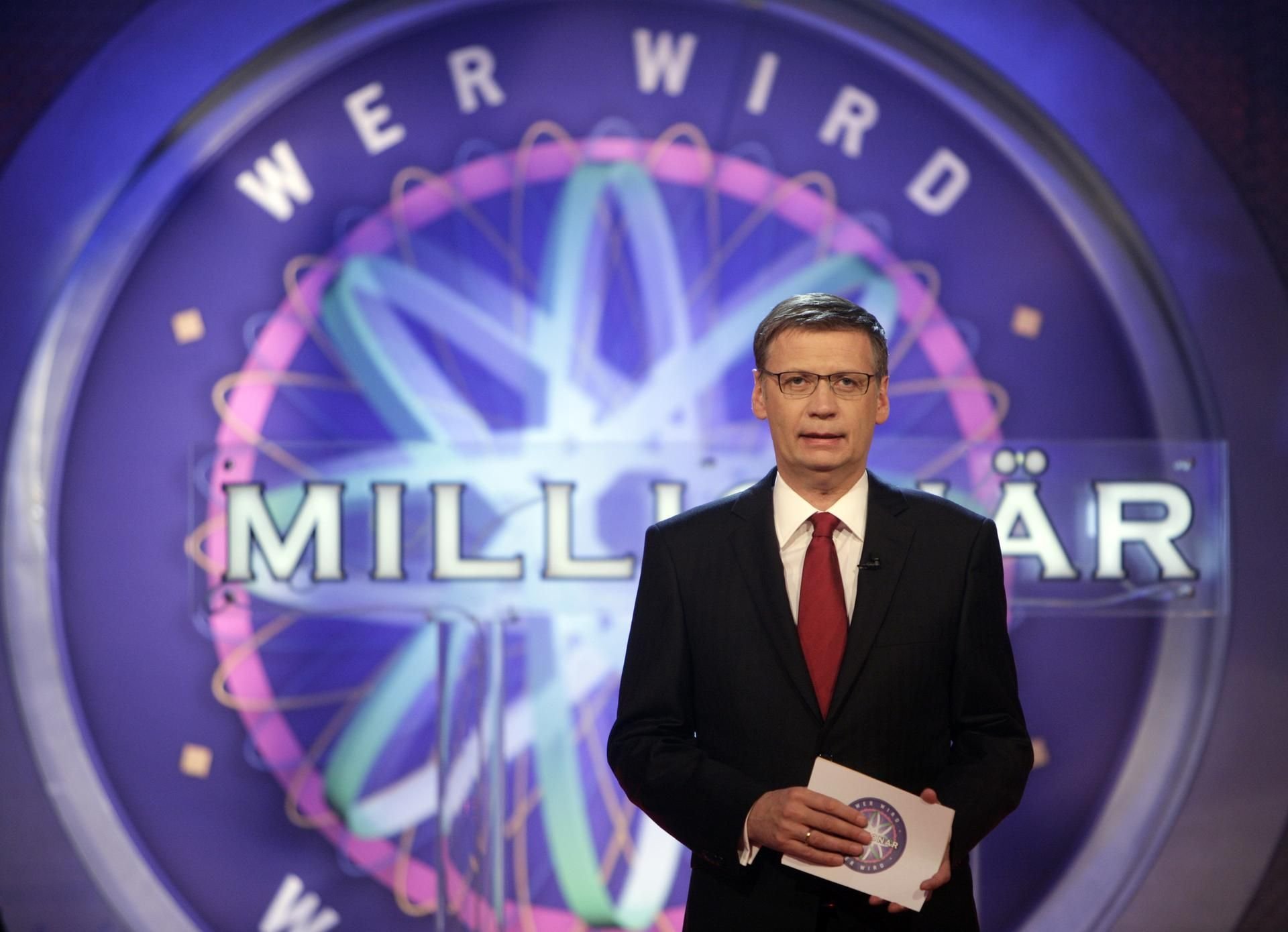 Am Montag empfing Moderator Günther Jauch bei „Wer wird Millionär?“ erneut vier prominente Gäste (Archivbild).