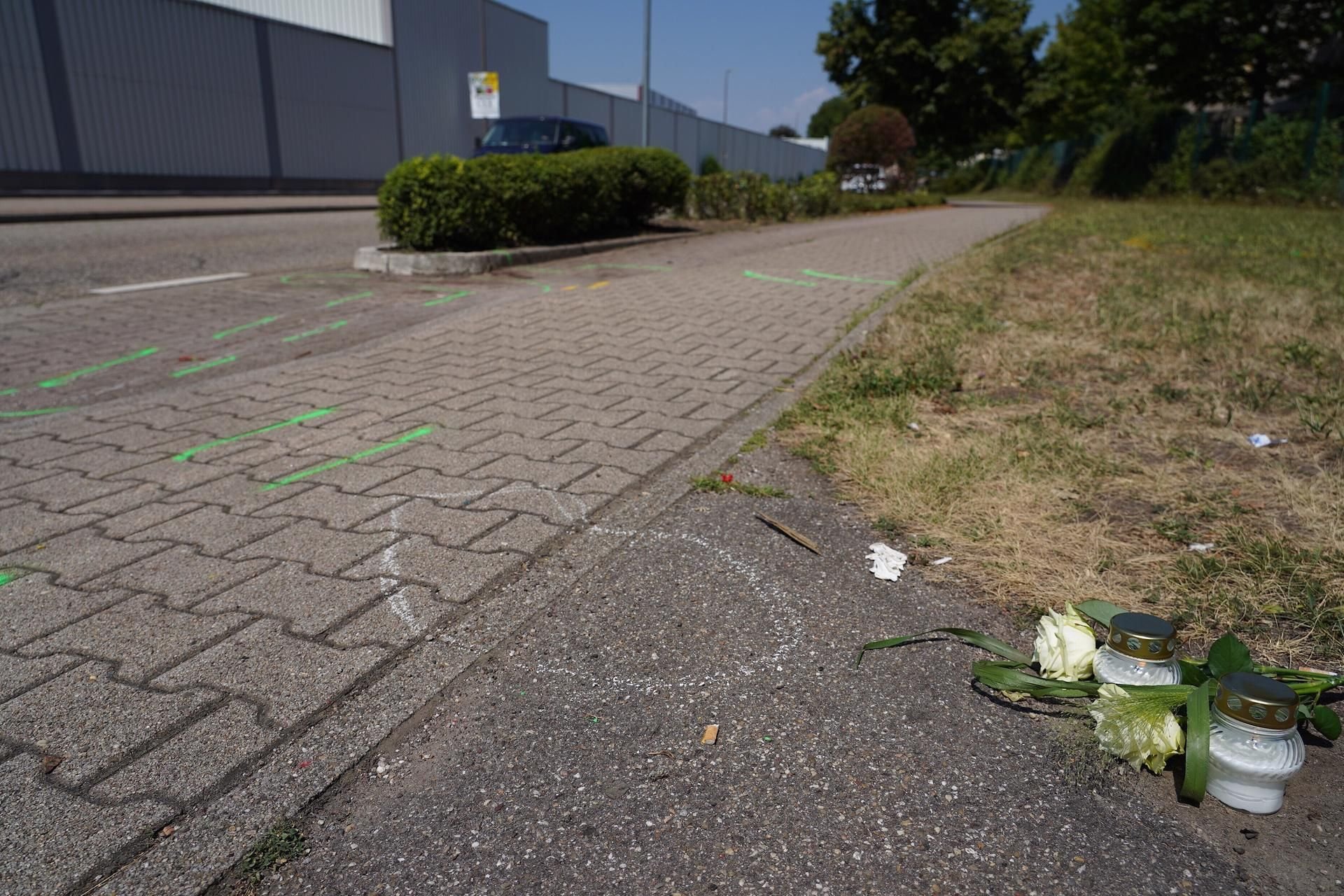 Der Unfallort in Gaggenau