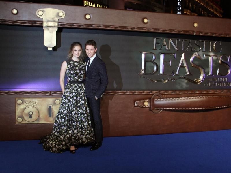 Brite Eddie Redmayne, hier mit seiner Ehefrau Hannah Bagshawe, verkörpert die Hauptfigur in dem Film. Foto: Philip Dethlefs