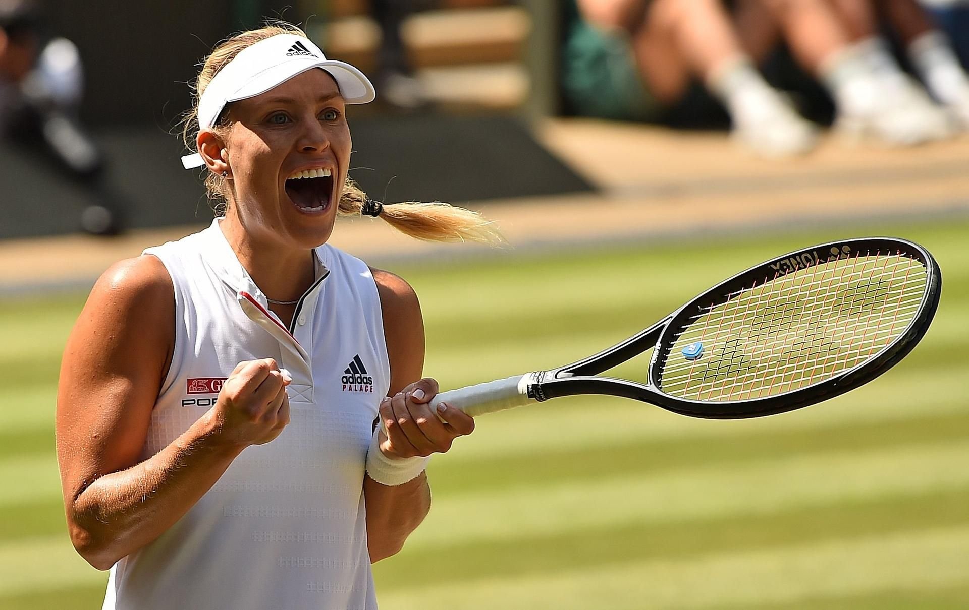 Angelique Kerber steht im Finale von Wimbledon.
