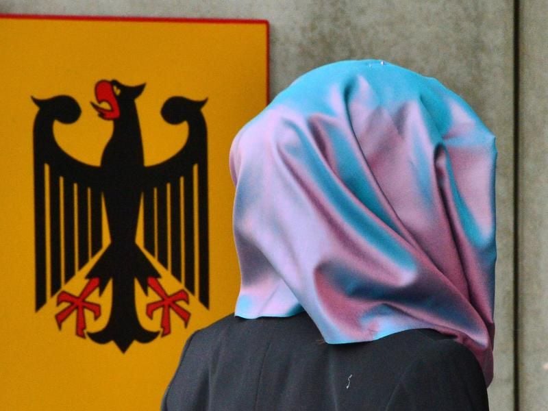 Das Kopftuchverbot bei Rechtsreferendarinnen ist rechtens. Foto: Martin Schutt/dpa-Zentralbild/dpa