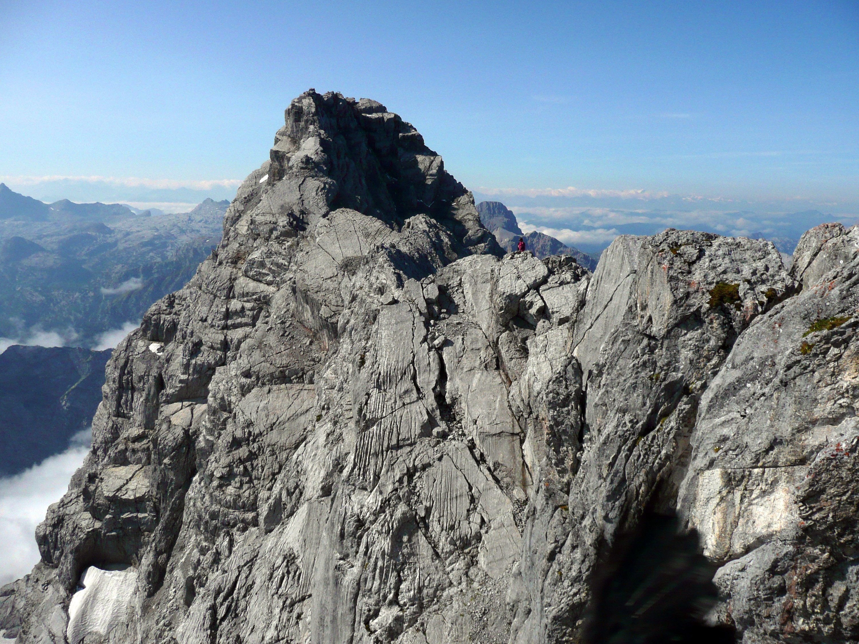 Der Watzmann im Berchtesgadener Land.