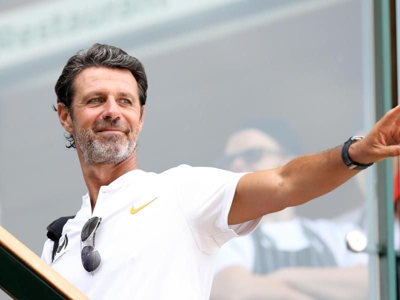Coach von Serena Williams: Patrick Mouratoglou. Foto: Steven Paston/PA Wire