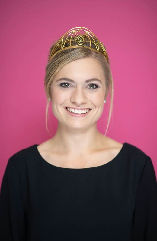 Die aktuelle Deutsche Weinkönigin Carolin Klöckner wird Anfang April die Saale-Unstrut-Region besuchen.