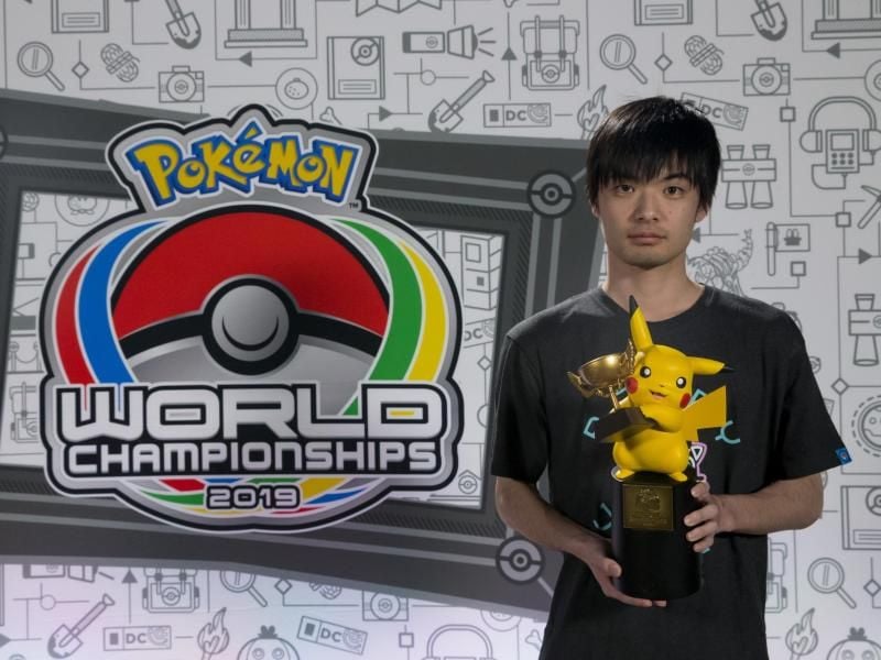 Naoto Mizobuchi aus Japan ist Pokémon-Weltmeister. Foto: The Pokémon Company
