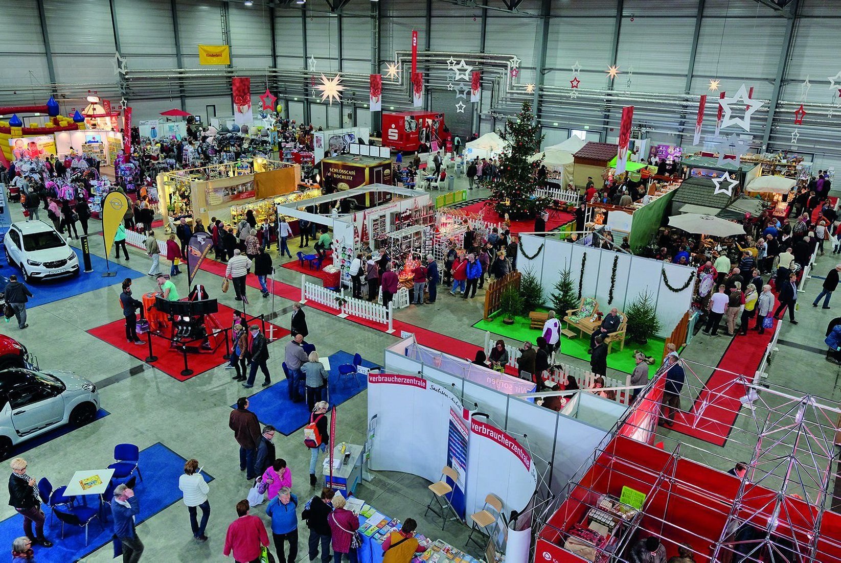 Die SaaleMesse in Halle ist Sachsen-Anhalts größte Verbrauchermesse.