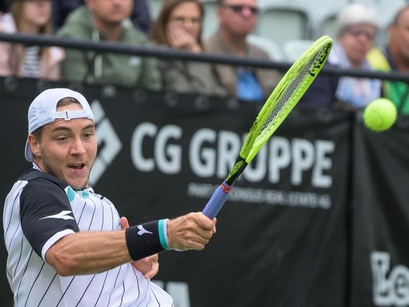 Starker Start in Stuttgart: Jan-Lennard Struff. Foto: Silas Stein