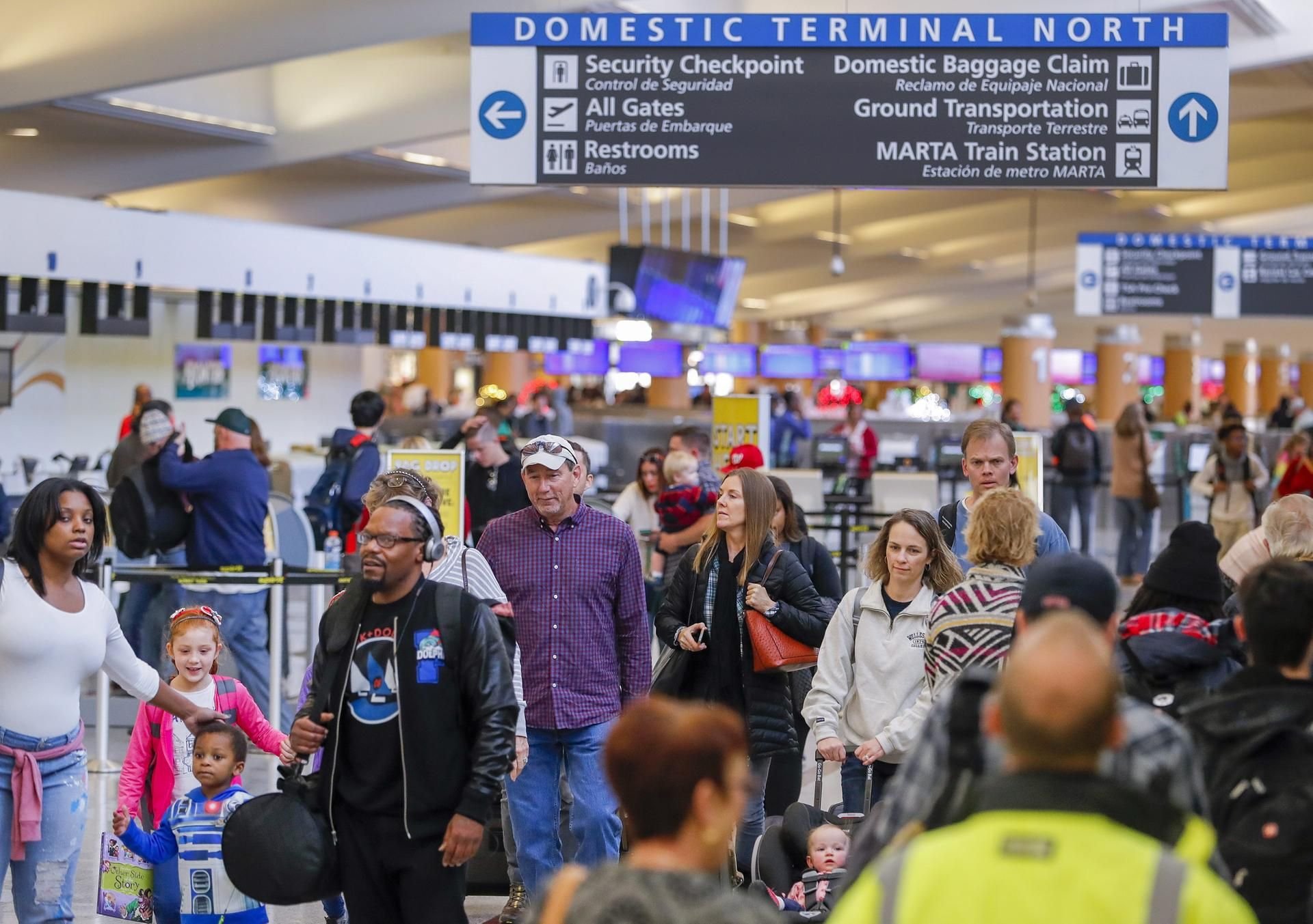 Mit 103,9 Millionen ankommenden und abfliegenden Passagieren im Jahr 2017 ist Atlanta der größte Flughafen der Welt - laut einem neuen Ranking.