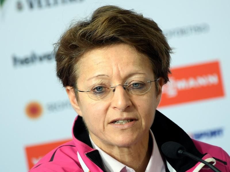Der Skiweltverband FIS hat sich mit sofortiger Wirkung von seiner langjährigen Generalsekretärin Sarah Lewis getrennt. Foto: Hendrik Schmidt/dpa-Zentralbild/dpa