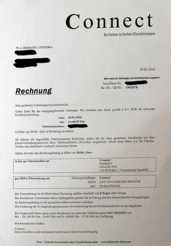 Eine der Rechnungen, die dem Allstedter in den vergangenen Monaten ins Haus flattertet.