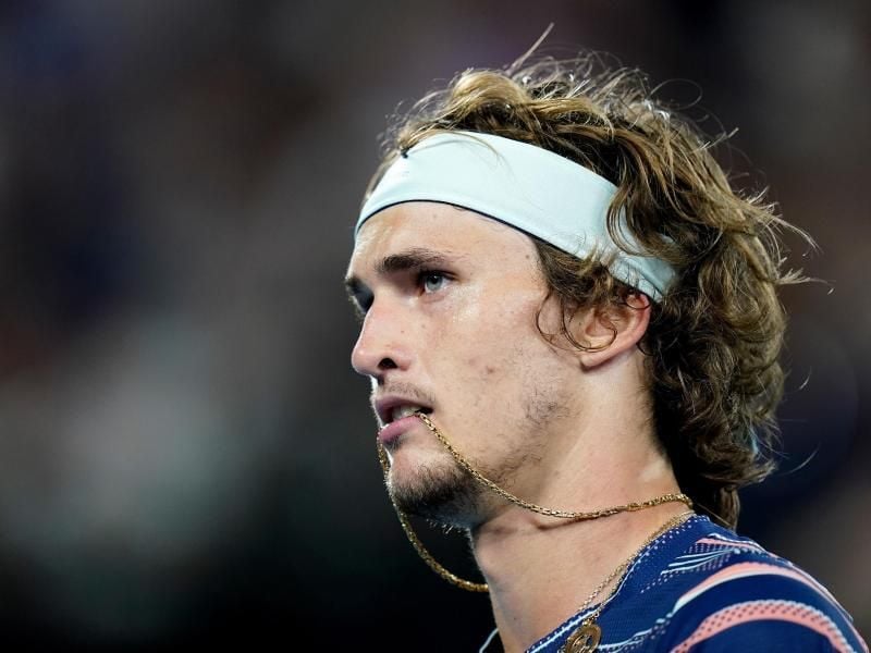 Alexander Zverev wird bei den US Open in New York aufschlagen. Foto: Dave Hunt/AAP/dpa