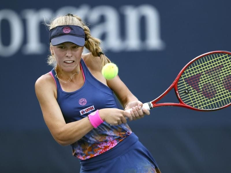 Ist in New York in der zweiten Runde gefordert: Laura Siegemund. Foto: Eduardo Munoz Alvarez/AP