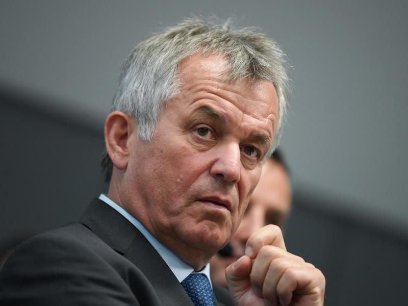 Der Frankfurter Polizeipräsident Gerhard Bereswill. Foto: Arne Dedert/Archiv