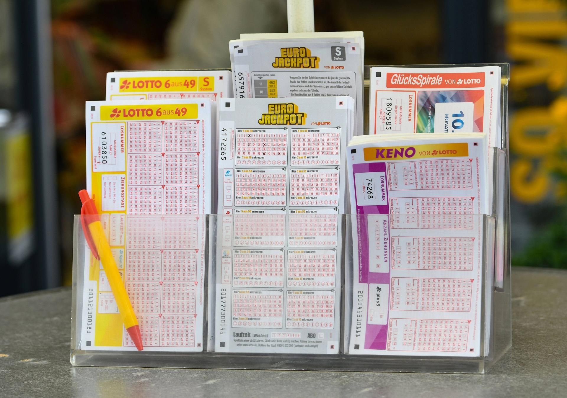 Die Sachsen-Anhalter geben mehr Geld für Lotto aus.