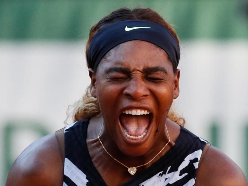 Für Serena Williams war in der dritten Runde in Paris Endstation. Foto: Christophe Ena/AP