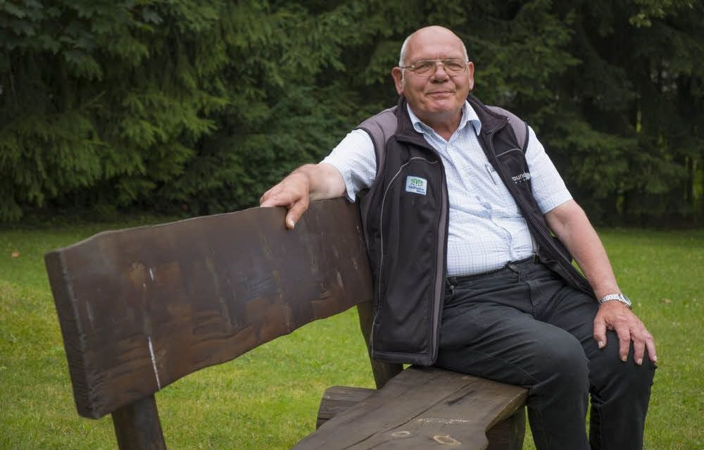 Günter Böckelmann ist zufrieden mit der kulturellen Vielfalt im Ort.