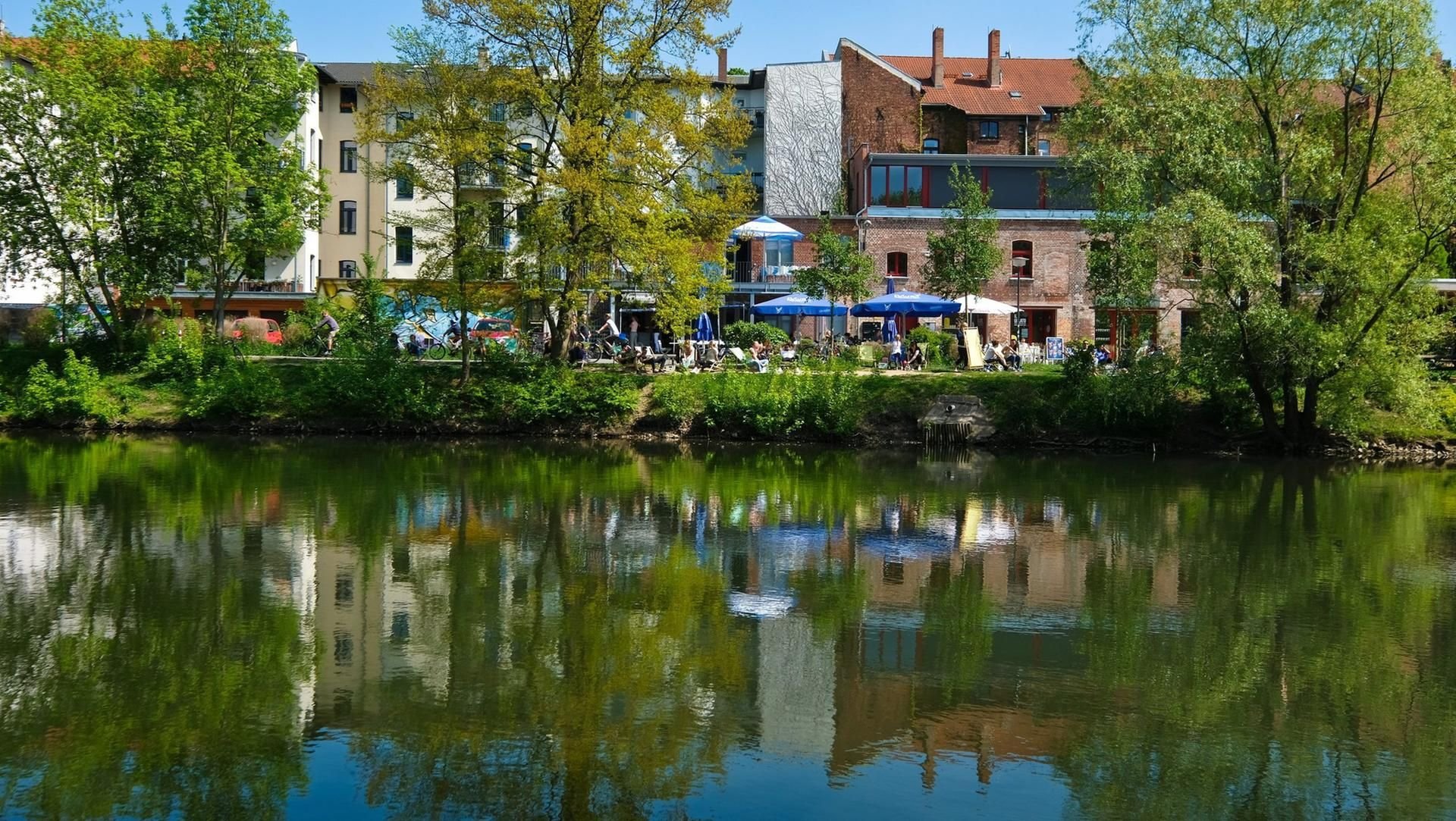 Die Bar "Sonnendeck" am Pfälzer Ufer. (Archivaufnahme von 2018)