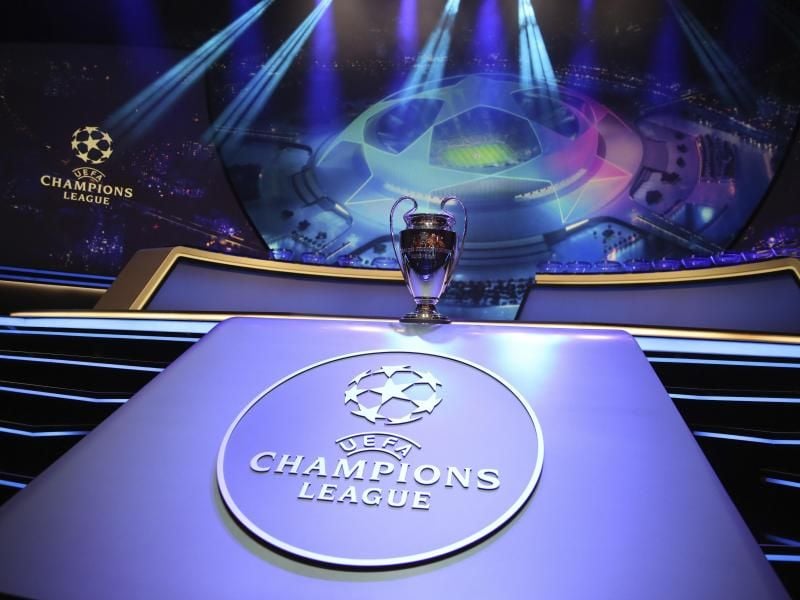 Die Gruppen der Champions League wurden in Monaco ausgelost. Foto: Daniel Cole/AP