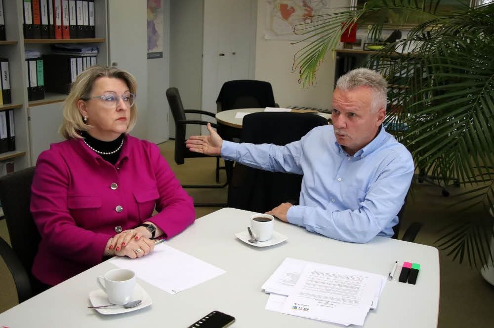Die Romonta-Chefs Rena Eichhardt und Uwe Stieberitz