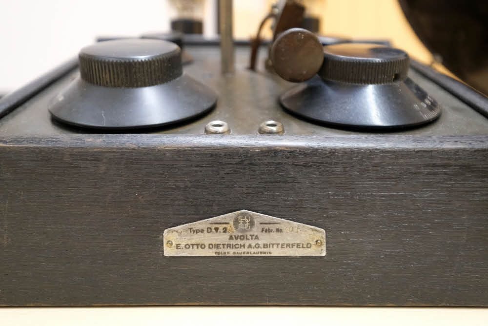 Hersteller war die Firma E. Otto Dietrich aus Bitterfeld