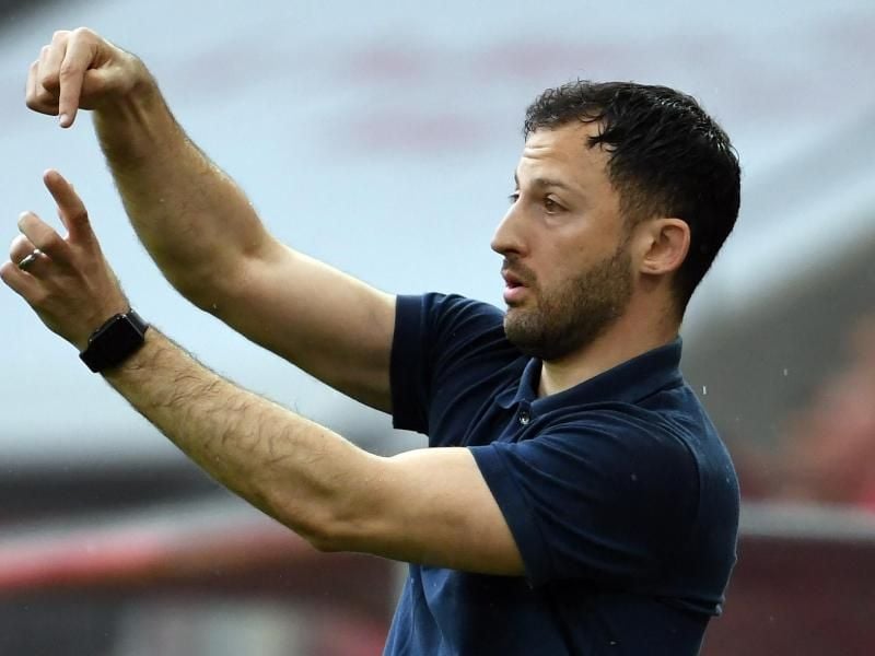 Soll langfritig die sportliche Richtung bei Schalke vorgeben: Trainer Domenico Tedesco. Foto: Federico Gambarini