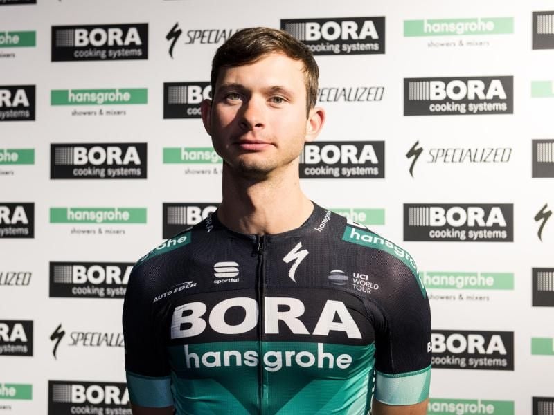 Christoph Pfingsten vom Team Bora-hansgrohe. Foto: Patrick Seeger