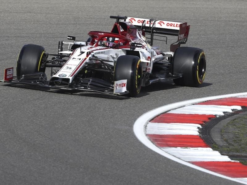 Kimi Räikkönen stellte in der Eifel einen Rekord auf. Foto: Matthias Schrader/AP Pool/dpa
