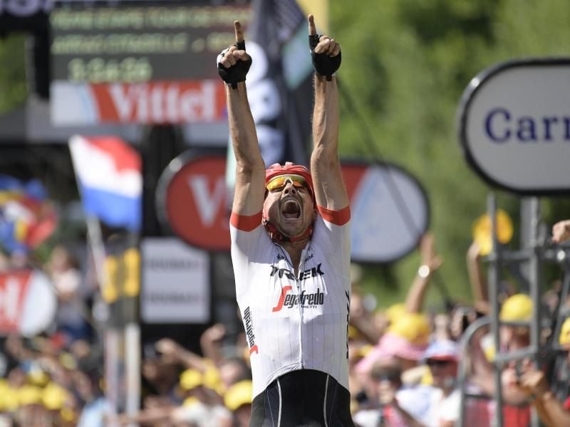 John Degenkolb hat die 9. Etappe der Tour de France gewonnen. Foto: Yorick Jansens/BELGA