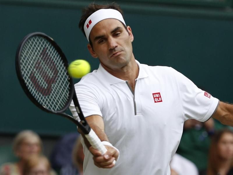 Trifft im Wimbledon-Halbfinale auf Rafael Nadal: Roger Federer. Foto: Alastair Grant/AP