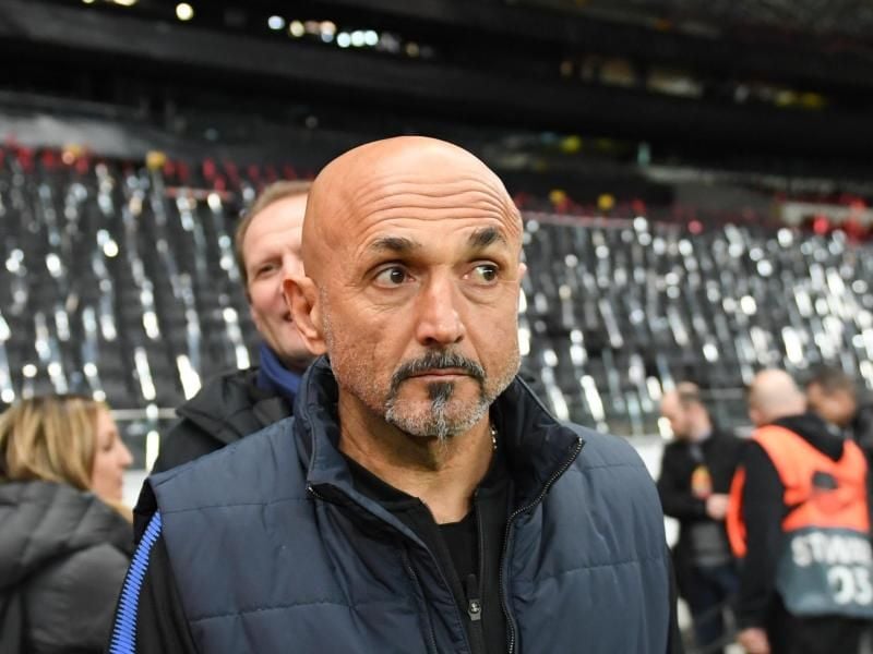 Luciano Spalletti, Trainer von Inter Mailand, in der Commerzbank Arena. Foto: Arne Dedert/Archiv