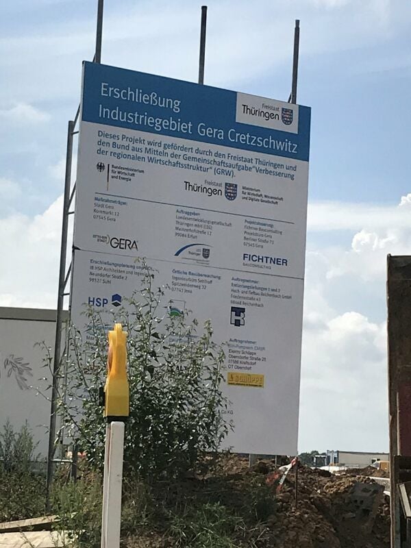 Hier soll das Logistikzentrum entstehen.